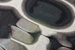 Territorio x Monte Bianco Pattern inspired by the Swiss Alps, and more especially their famous highest peak which rises 4,810 meters above the sea level