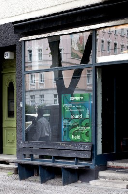 Poster for the concert serie aaaviary by laura knoops