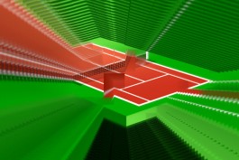 court graphic review about the French tennis open Roland Garros