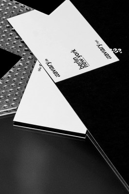  Business cards identity by Laura Knoops for aaaviary concert series