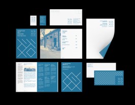 Laura Knoops design identity in Beijing China Qingyun Art Center